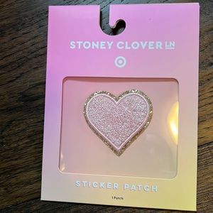 Stoney Clover heart patch